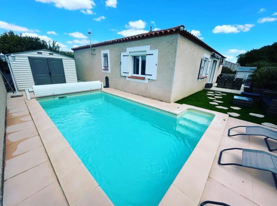La Villa De L'Olivier Piscine Privee Et Parking การ์กาซอน ภายนอก รูปภาพ